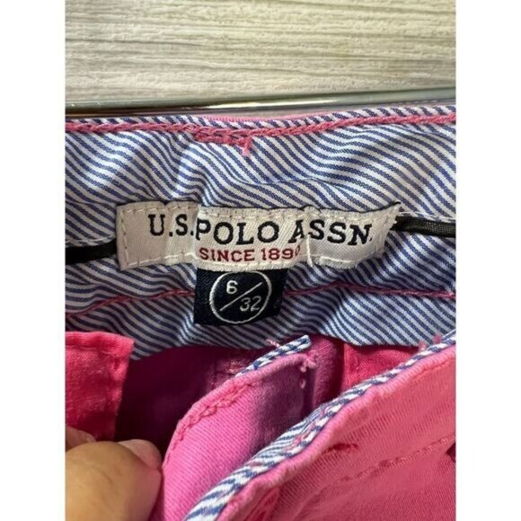 Girls Regular Mid Rise Pink Jeans‎ Size 6/32 U.S. POLO ASSN. - Picture 4 of 5